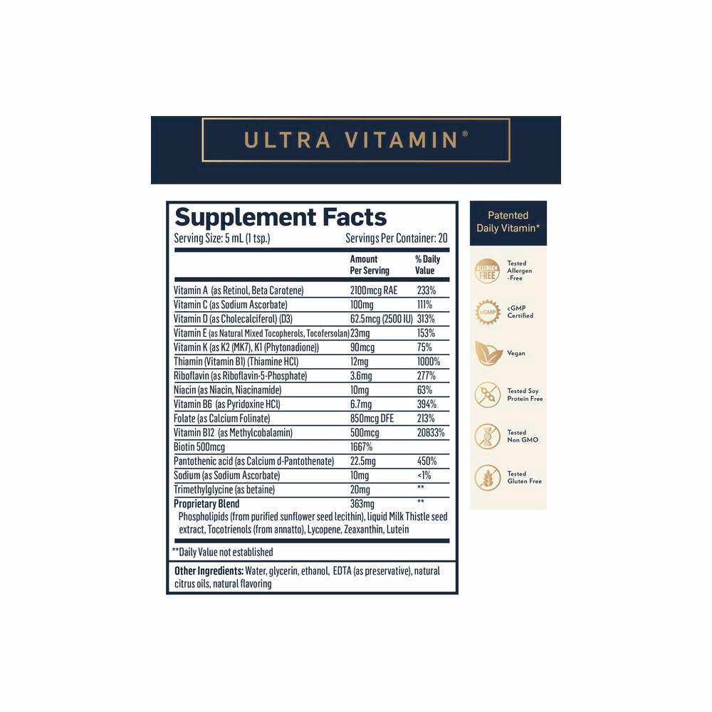 Ultra Vitamin - 100ml | Quicksilver Scientific