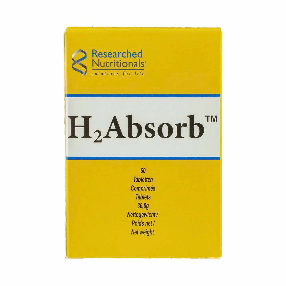 H2 Absorb - 60 Tablets | Researched Nutritionals