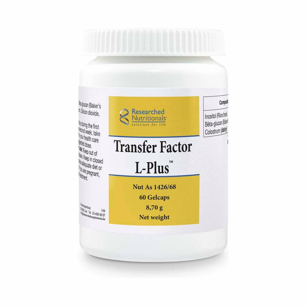 Transfer Factor L-Plus - 60 Capsules | Researched Nutritionals