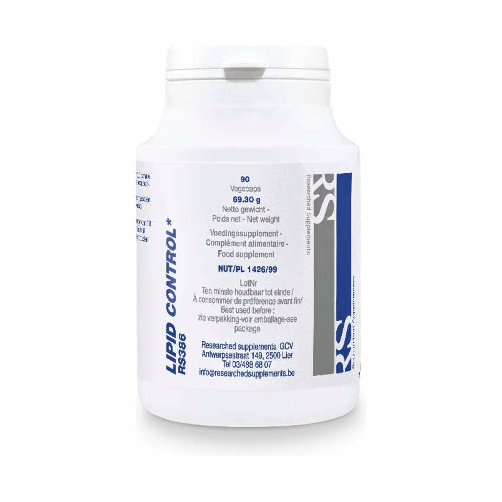 Lipid Control - 90 Capsules | Researched Supplements