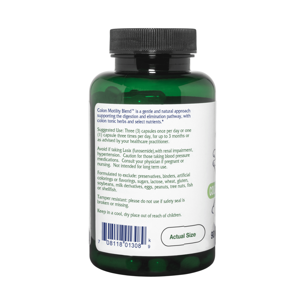 Colon Motility Blend - 90 Capsules | Vitanica