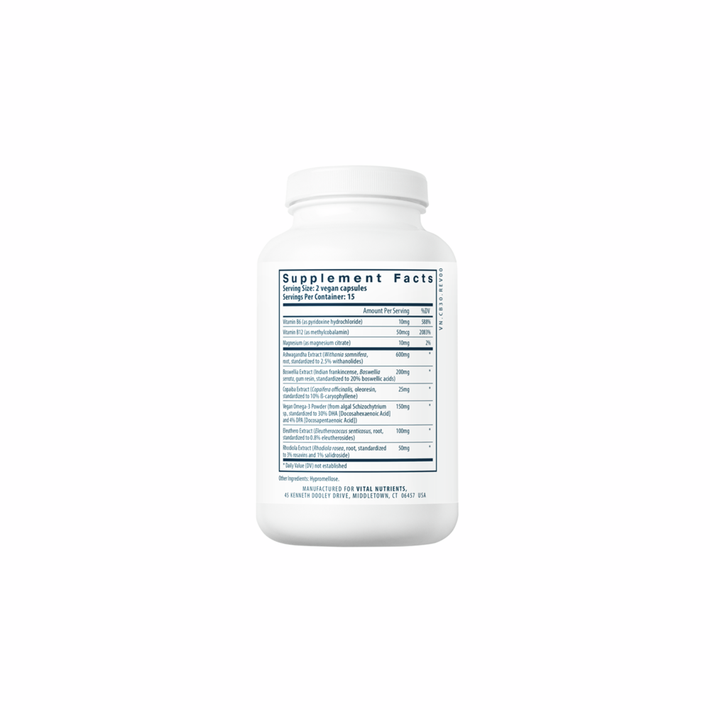 Cortisol Balance - 30 Capsules | Vital Nutrients