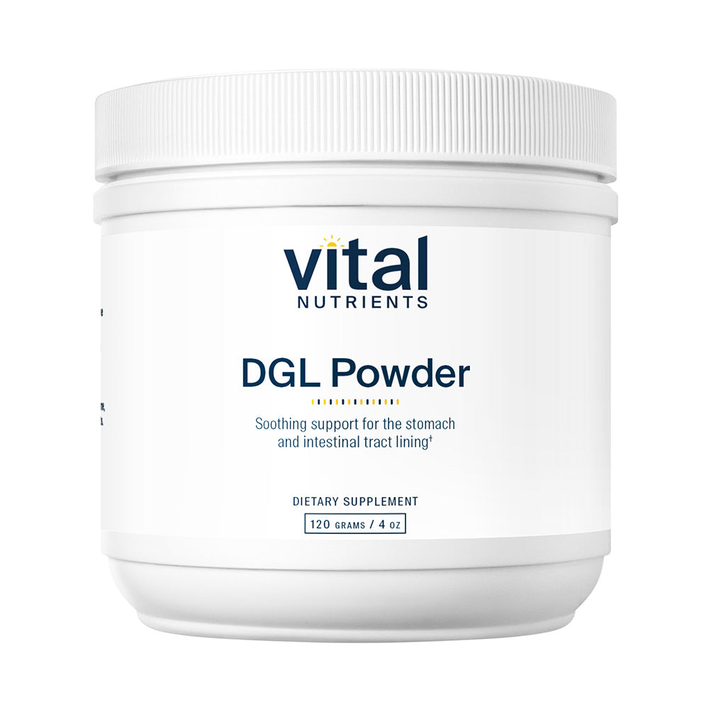 DGL Powder (Deglycyrrhizinated Licorice) - 120g | Vital Nutrients