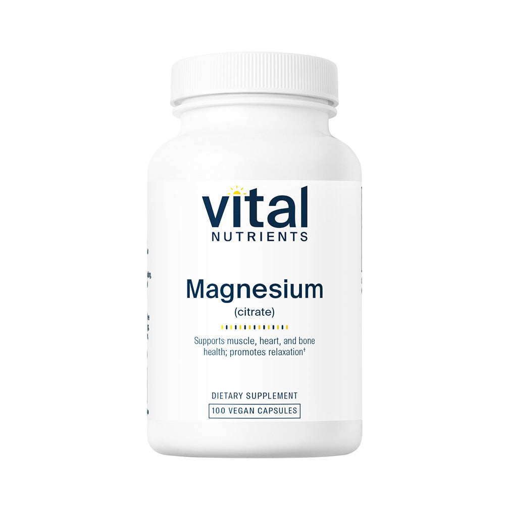 Magnesium Citrate 150mg - 100 Capsules | Vital Nutrients