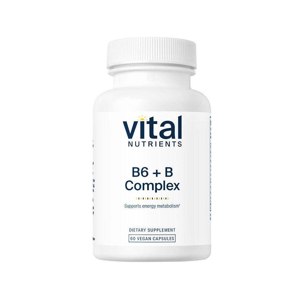 B6 + B Complex - 60 Capsules | Vital Nutrients