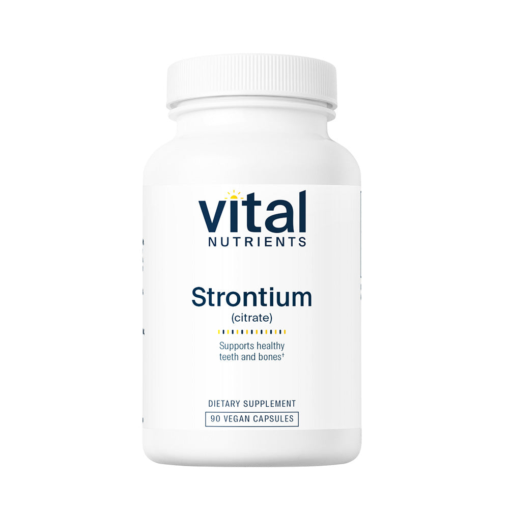 Strontium (citrate) 227mg - 90 Capsules | Vital Nutrients