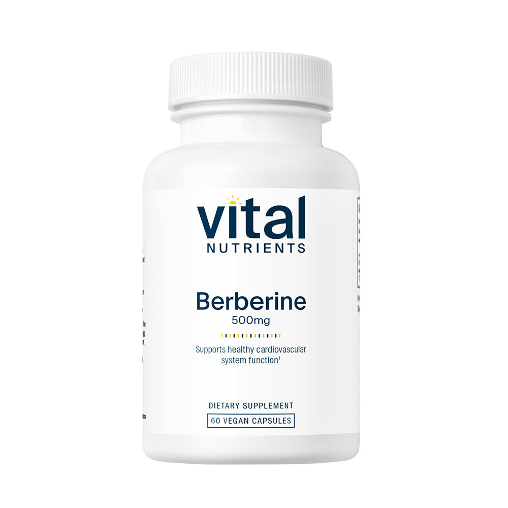 Berberine 500mg - 60 Capsules | Vital Nutrients