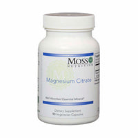 Magnesium Citrate 120mg - 90 Capsules | Moss Nutrition