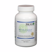 BID MultiSelect (Without Copper, Iron, Vitamin K) - 120 Tablets | Moss Nutrition