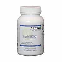 Biotin 5000 - 90 Capsules | Moss Nutrition