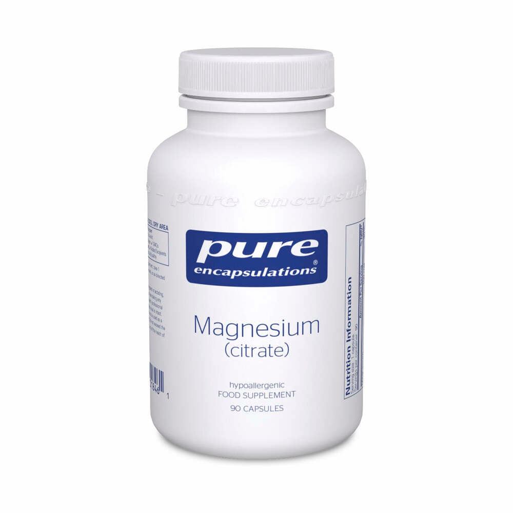 Magnesium (Citrate) -  90 Capsules | Pure Encapsulations