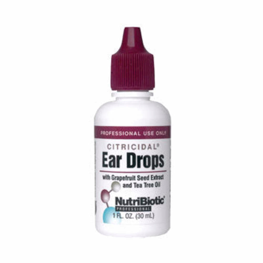 Ear Drops with GSE & Tea Tree Oil - 30ml | NutriBiotic
